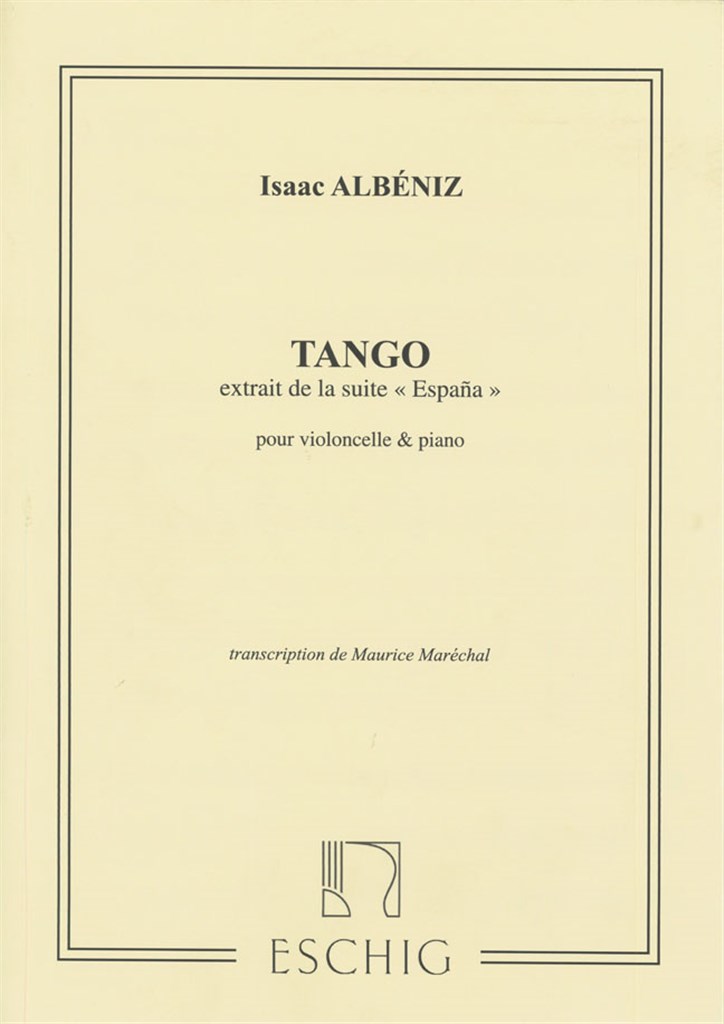 Tango Extrait De La Suite Espana